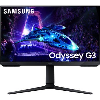 Samsung Odyssey G30D 24 in Full HD HDR 180 Hz Gaming Monitor