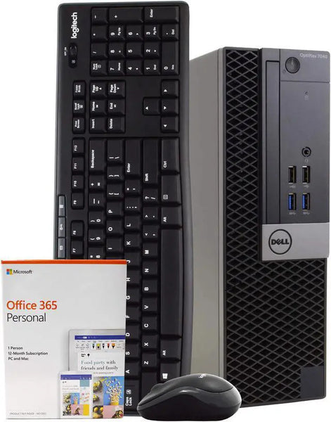 Dell Optiplex 7040 Desktop Intel i5 Gen 6 8GB RAM 512GB Solid State Drive SSD