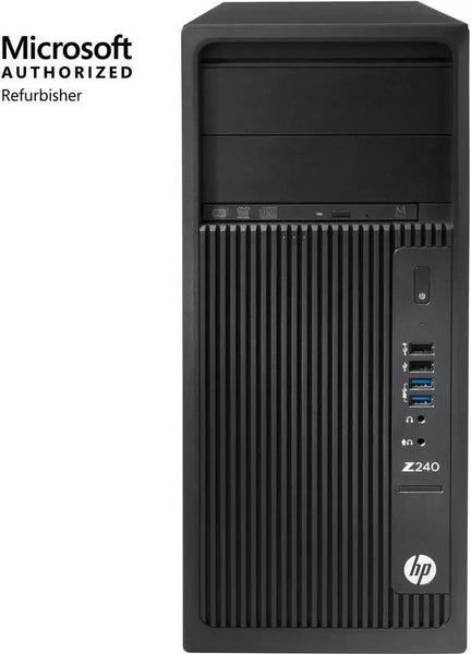 HP Z240 Tower Intel Core i7 Core i7 16GB RAM 512GB SSD