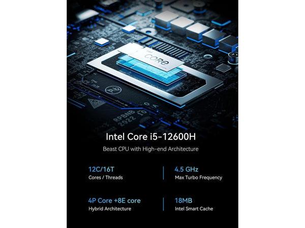 MSI Cubi 5 12M-015BUS Intel i5-1235U SSD Black WARRANTY