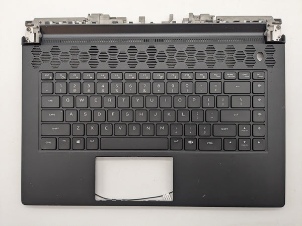 Dell Alienware M15 R5 R6 R7 Palmrest US English Backlit Keyboard 0P3H1 - D Grade