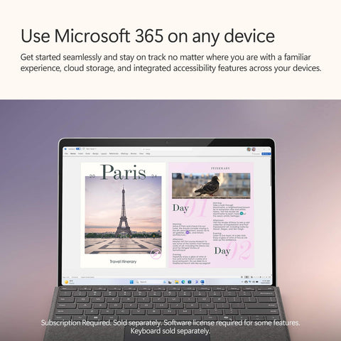Microsoft Surface Pro Copilot+ PC 13” OLED Snapdragon X Elite 16GB 512GB SSD Dev