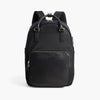 Lo & Sons Rowledge Backpack | Black Exterior / Gold Hardware / Grey Interior