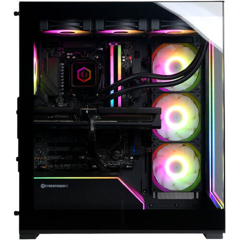 CyberPowerPC Supreme Liquid Cool Black Ryzen 9 9950X 5070 Ti 16 GB RTX 64GB RGB