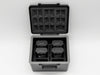 JJC Battery and Memory Card Case with 4 Sony NP-FZ100 Batteries