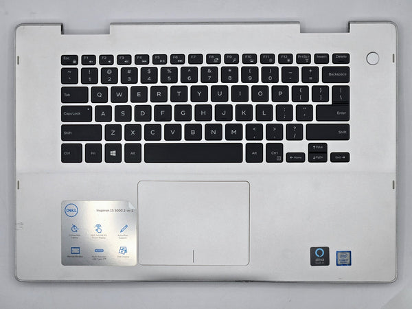 Dell Inspiron 15 5582 2-n-1 Palmrest Touchpad US Backlit Keyboard - F046K