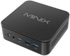 MINIX J51-C8 Max Mini PC, 8GB/512GB M.2 PCIe NVMe SSD Windows 11 Pro, Aluminum/W