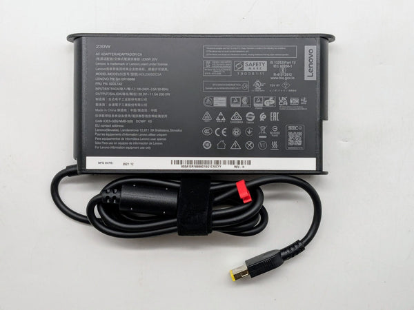 NEW OEM LENOVO 20V 11.5A AC ADAPTER Slim, 230W, 20V 02DL143 Legion / P Series