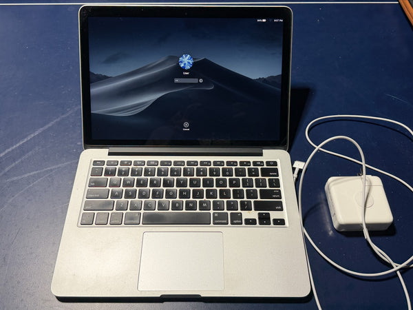 Macbook Pro Retina 13 Core i5 2.6ghz 8gb Ram 128gb SSD MacOS Mojave