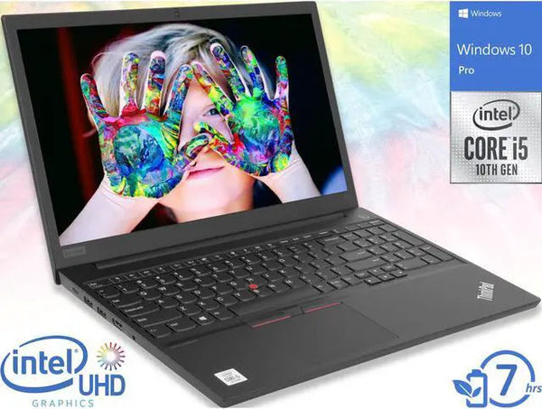 Lenovo ThinkPad E15 15.6 in FHD Display i5-10210U 4GB RAM 500GB HDD W10 Pro