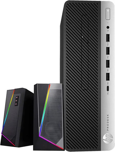 HP ProDesk 600 G3 Home/Office SFF PC Core i5 1TB SSD 8GB RAM W10 Pro Speakers