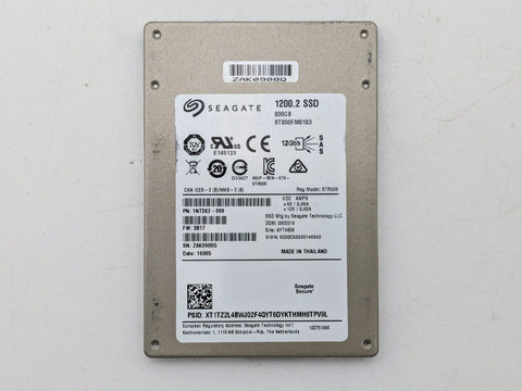 Seagate 800GB 2.5'' SAS 12Gb/s Solid State Drive ST800FM0183