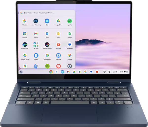 Lenovo - Chromebook Plus 2-in-1 14 in Full HD Touchscreen - Intel Core 3