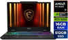 MSI Cyborg A15 15.6 in FHD 144 Hz Ryzen 7 260 3.80- GeForce RTX 5050 GPU 16GB