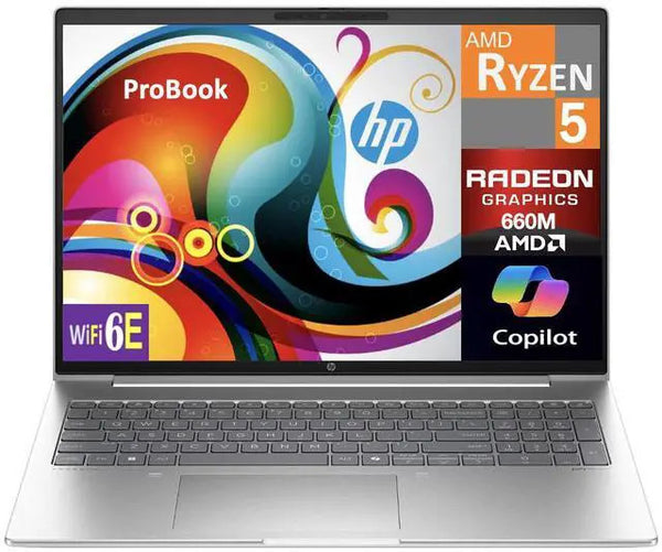 HP ProBook 465 Business 16.0 in IPS WUXGA Display Ryzen 5 7535U 8GB DDR5 256GB