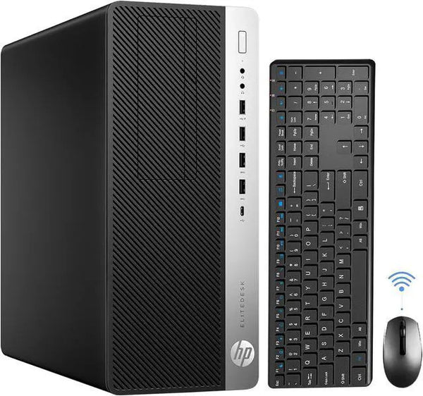 HP ProDesk 600 G3 MicroTower W10 Pro Intel Core I5 Fast 32GB RAM 2TB SSD Adapter