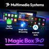 The Magic Box 3.0 Wireless CarPlay/Android Auto Adapter Wireless Auto NEW VER 3