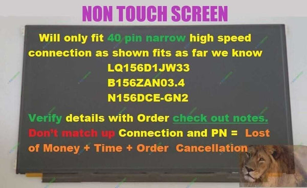 Genuine Dell Precision 7540 Auo B156zan04.1 15.6