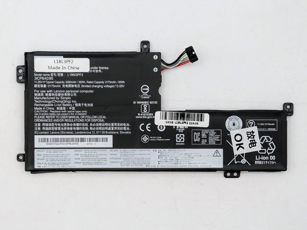 L18L3PF2 L18L3PF1 Battery for Lenovo IdeaPad S340-14IWL S340-15IWL *READ*