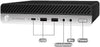 HP 600 G3 MINI i5-7500T 16GB RAM 1TB HDD Win 10 Pro
