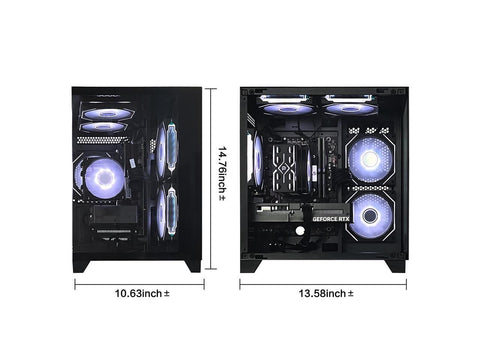 Thermaltake LCGS Versa i1260S Intel i5 12th Gen 3060 RTX 16GB 1TB Black BT WARRA