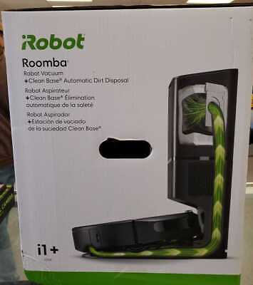 iRobot Roomba i1+ i1552 Wi-Fi Connected Self-Emptying Robot Vacuum New