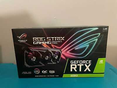 ASUS ROG Strix GeForce RTX 3080 OC Edition V2 10GB Graphics Card