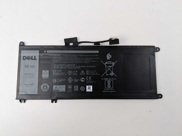 Pre Owned Genuine Dell Inspiron 17 7778 7779 P30E 56Wh 15.2V Battery 33YDH