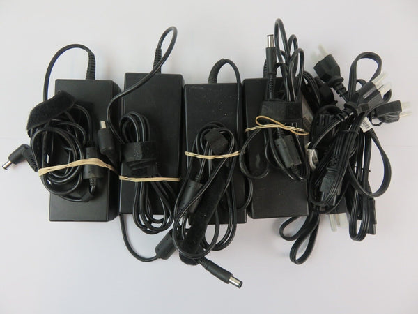 *LOT OF 4* HP 150W 19V 7.4mm Tip for Pavillion, Envy w/3-Prong Cable
