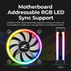 Zalman LF120 Premium 120mm Double-Sided Ring RGB Led Case Fan 1300RPM 4-Pin PWM
